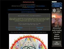 Tablet Screenshot of alchemical.org